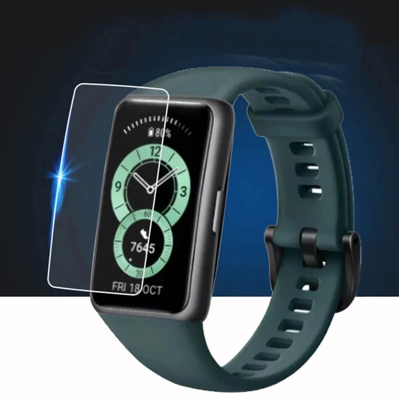 Minkštos TPU Aišku, Apsauginė Plėvelė Huawei Juosta 6 Smart Watch Ekrano apsaugos Huawei Juosta 6 pro NFC apsauginis Dangtis Filmai Nuotrauka 3
