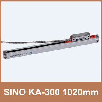 Nemokamas Pristatymas Kinijos KA-300 Serijos 5um Rezoliucija KA-300 1020mm tiesinės skalės 0.005 mm KINIJOS KA300 1020mm linijinis stiklo masto CNC