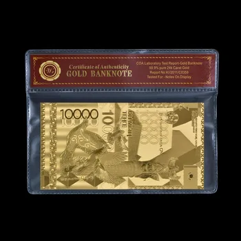 WR Laivybos Kazachstano Replika Aukso Banknotų 10vnt 10000 Padirbtų Pinigų Popieriaus Gimtadienio Kazachstano Souvenire Dovana Dropshipping