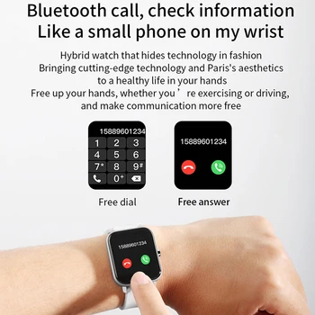 2022 Naujas Smart Watch Moterų jutiklinių Apyrankę Fitness Tracker Kraujo Spaudimas Xiaomi Išmaniųjų telefonų PK GTS 2 Smartwatch Vyrai+Box
