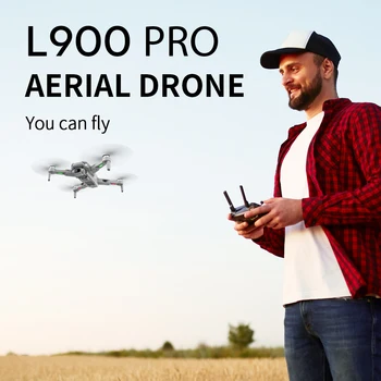 2022 Naujas GPS Drone L900 Pro SE 4K HD Profesinės Dual Camera Gimbal Stabilizavimo Brushless Variklio, Sulankstomas Quadcopter 220g Žaislai