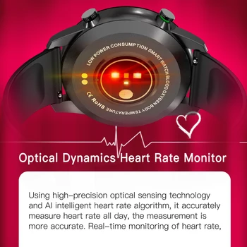 Naujas Pilnas Touch Moterų Smartwatch 2021 Smart Watch Vyrų IP68 Vandeniui Kūno Temperatūra, Širdies ritmo Monitorius Reloj Inteligente Mujer