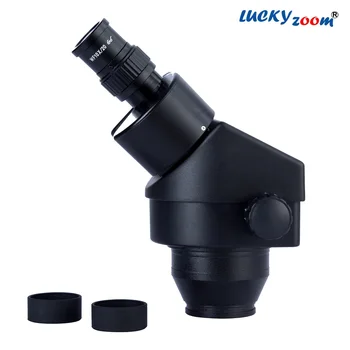 Juoda Stereo Mikroskopas Galvos Profesinės 3,5 X-180X Stereo Žiūronų Trinokulinis Mikroskopu Neprivaloma Litavimo PCB Microscopio