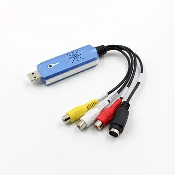 BEESCLOVER USB2.0 Keitiklis, Garso ir Vaizdo Fiksavimo Grabber Adapteris, skirtas Win/XP/7/8/10 PAL KY USB Video Capture Card Užfiksuoti Kortelės r57