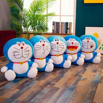 Naujas Kawaii Pliušiniai Žaislai Doraemon Anime Periferijos Pliušinis Lėlės Kawaii Kambario Dekoro Mielas Kimštiniai Žaislai, Vaikų Gerbėjai Gimtadienio Dovana 25Cm