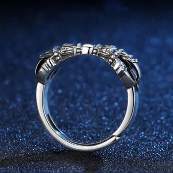 2021 naujas rankų darbo dizaino retro žiedas geometrinis Tibeto magija priemonė vyrų madinga papuošalai amuletas dovana