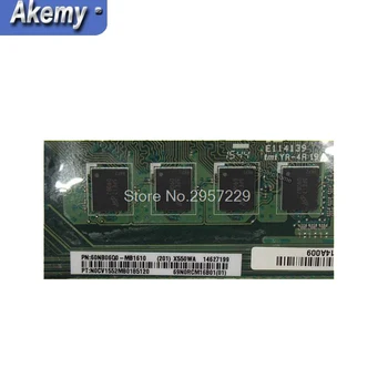 Akemy X550WA Nešiojamas plokštė 4G RAM E1-2100 CPU Asus X550WAK X550WE X550W Bandymo mainboard X550WA plokštė bandymo ok