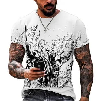 Naujas 3D Spausdinimo vyriški T-Shirt Vasaros Gatvės Mados Asmenybės trumparankoviai Laukinių Prarasti Negabaritinių Viršuje XXS-6XL