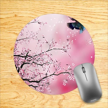 Genshin Poveikio Mygtukai Pelės Cherry Blossom Kilimėlis Kawaii Priedai Anime Kilimėlis Xl Mause Mažas Kilimas Pc Žaidimų Klaviatūra Valorant 