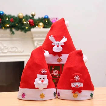 LED Šviesos Iki Kalėdų Skrybėlę Kalėdų Senelio Elnių, Sniego, Kalėdų Dovanos Bžūp Suaugusiųjų Vaikas Naujųjų Metų Švenčių Šventė Šalies Prekių