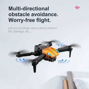 KŪDIKIŲ PIENO KY907 Drone 4K Profesinės HD Dual Camera Fpv Tranai Quadcopter Kliūčių Vengimo Rc Sraigtasparnis App Kontroliuojamas Žaislų