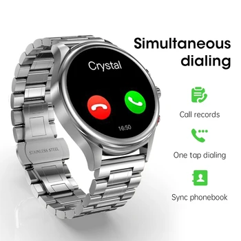 Naujas 1.28 Colių Smart Watch Vyrų Širdies ritmas, Fitneso Oro Mens Watch Moterų Užsakymą Žiūrėti veido Smartwatch už 