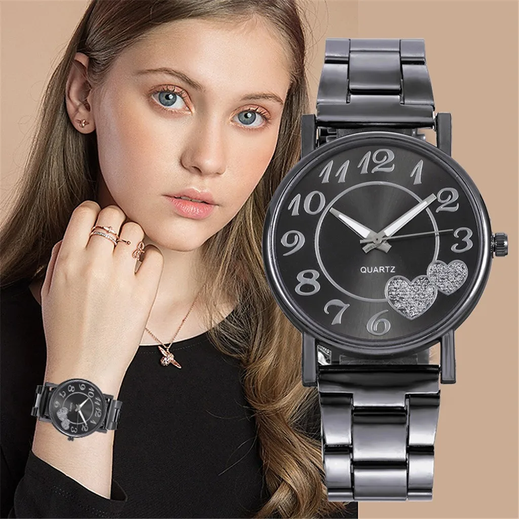Mados Moterų Laikrodžiai Vyrams Aukso Žiūrėti Silver Širdies Dial Silikono Tinklelio Diržo Laikrodis Reloj Mujer Montre Femme Moterų Žiūrėti 2022 Nuotrauka 1
