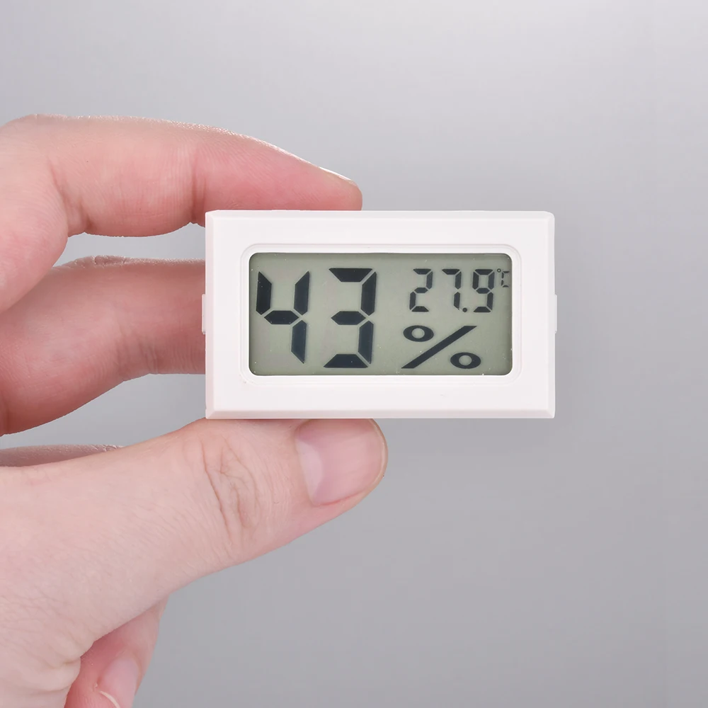 Patalpų Mini LCD Infraraudonųjų spindulių Thermomter Drėgmėmačiu Jutiklis Temperatūros Reguliatorius Šaldytuvas Akvariumas Skaitmeninio Stebėjimo-Ekranas Nuotrauka 2