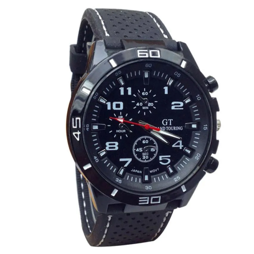 Siųsti Erkekler vyriški Žiūrėti Atsitiktinis Verslo Kvarco Karinės Riešo vyriški Laikrodžiai Sporto Skaitmeninis Silikono Vyrų Watch Laikrodis 