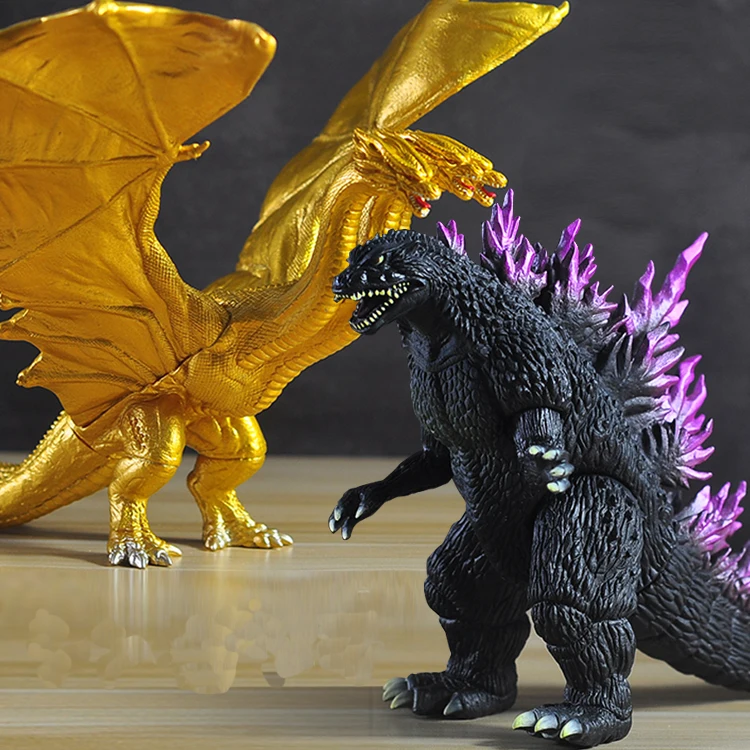 18CM Godzilla Karalius Ghidorah PVC Modelis Godzilla pav žaislai, lėlės Veiksmų Skaičius, Gojira Monstras Kolekcines Žaislas Kalėdų Dovana Nuotrauka 3