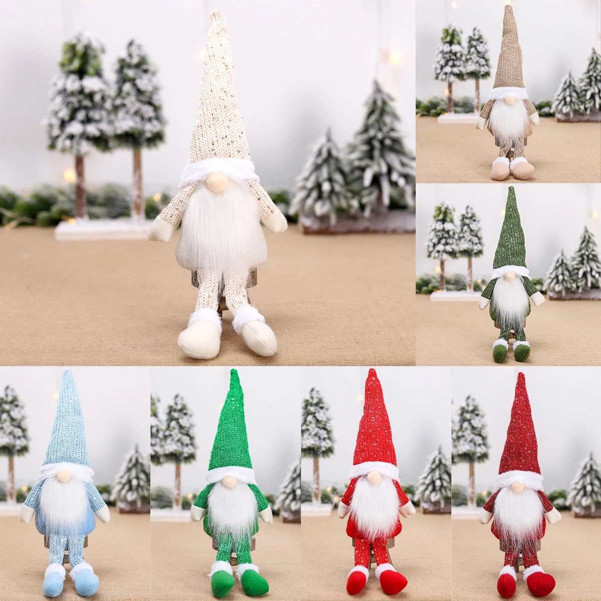 Kalėdų Gnome Beveidis Lėlės, Papuošalai Linksmų Kalėdų Dekoracija Namuose 2021 Kalėdos Navidad Gimdymo Noel Dovanos Naujieji Metai 2022 Nuotrauka 3