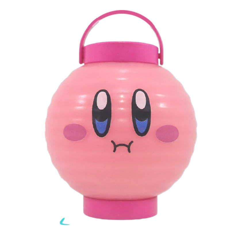 Bandai Originali Gashapon Kirby Vasaros Festivalis Žibintų Mini Spindinčią Naktį Šviesos Kirby Anime Veiksmų Skaičiai Gacha Žaislai Vaikams Nuotrauka 4
