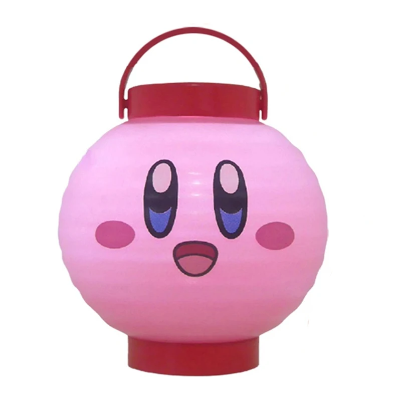 Bandai Originali Gashapon Kirby Vasaros Festivalis Žibintų Mini Spindinčią Naktį Šviesos Kirby Anime Veiksmų Skaičiai Gacha Žaislai Vaikams Nuotrauka 5