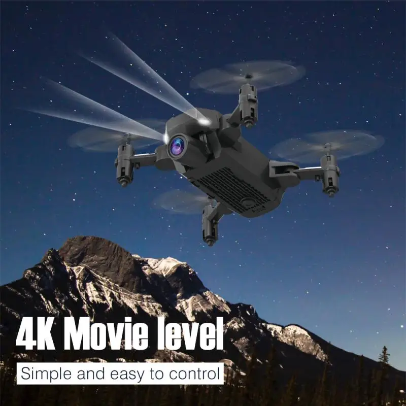 Mini Drone 4K HD Kamera, WIFI FPV Aukštis Hold Režimu Viena Pagrindinių Grįžti Sulankstomas Rankos Quadcopter RC Dron Vaikams Dovanų Rc Sraigtasparnio Žaislas Nuotrauka 5