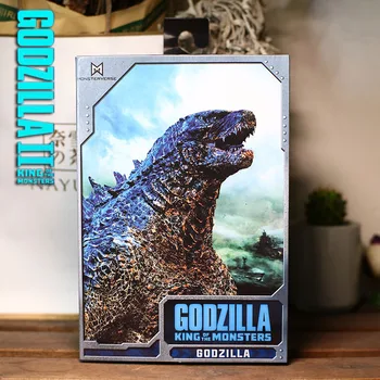 Originalus Bandai Bule Branduolinės Jet Energijos Versija Godzilla Pav Dinozaurų Žaislas Monstras 18CM PVC Veiksmų Modelio Surinkimo Vaikų Dovanų