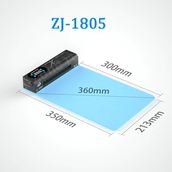 ZJ-1803B/1805 mėlyna LCD ekrano separatorius šildymo lentelė atskyrimo padas tinka 