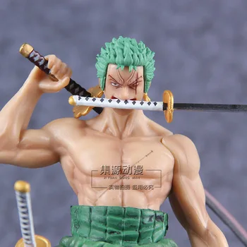 25cm Anime One Piece Figuras Vienas Gabalas Roronoa Zoro Dvasios Aukštos Klasės GK Ver. Sauron PVC Veiksmų Kolekcijos Paveikslas Modelis, Didelis Dovanų