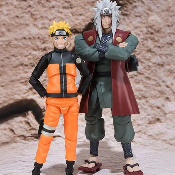 Anime Periferinių Naruto SHF Kakashi Naruto Uchiha Itachi Sasuke Jiraiya Gaara Boren Modelio Paveikslas Apdailos Kalėdų Dovana